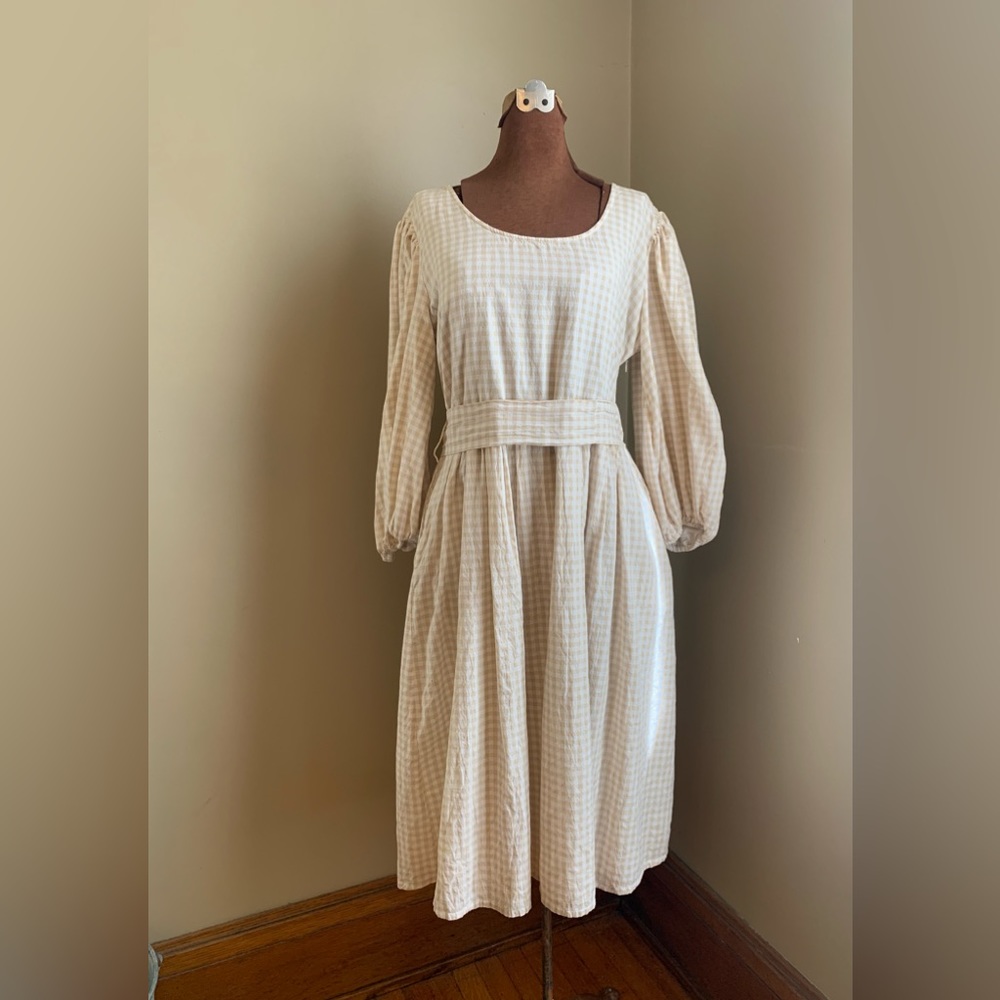 Jessakae dress gingham cotton fall dress